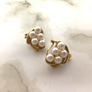 真珠イヤリング2
